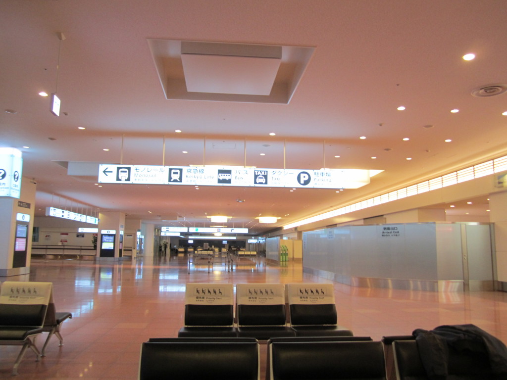 Suasana bandara Haneda
