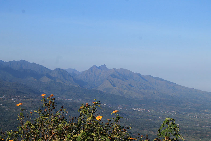 Gunung Kelud di Kediri